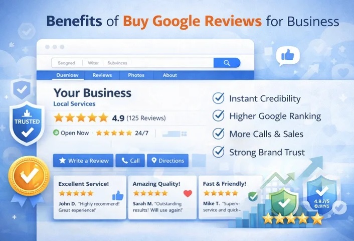 Benefits of Buy Google Reviews for Business